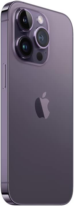 Apple iPhone 14 Pro, 128GB, Deep Purple - Unlocked (Renewed Premium)